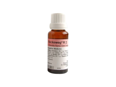 Dr. Reckeweg R2 Heart Efficiency-Gold Drops pack side view