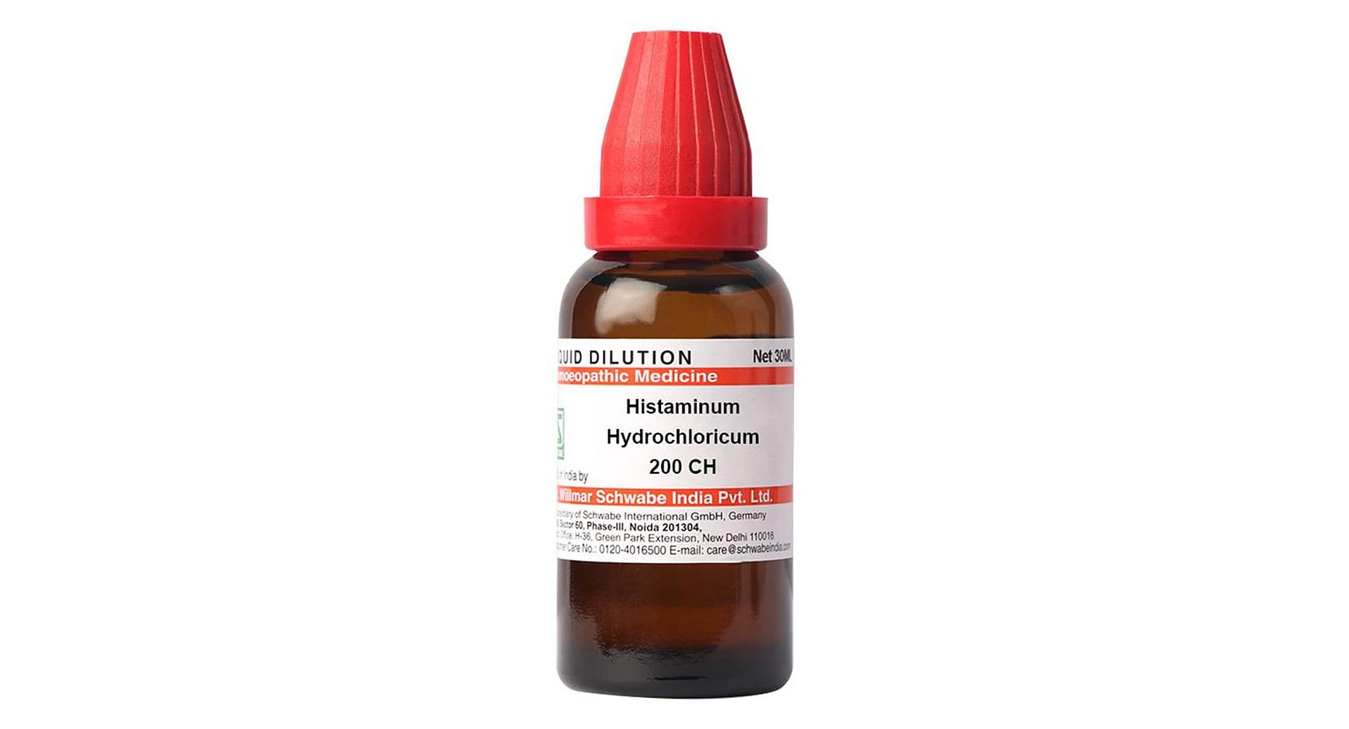 Dr Willmar Schwabe India Histaminum Hydrochloricum Dilution 200 CH