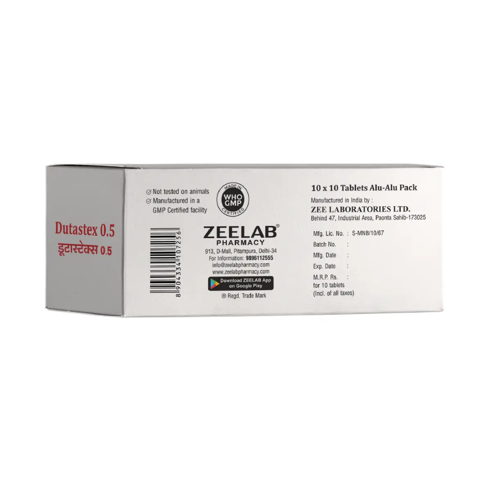 Dutastex 0.5mg Tablet
