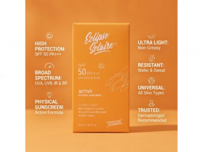Eclipse Solaire Active Sunscreen SPF 50 PA+++