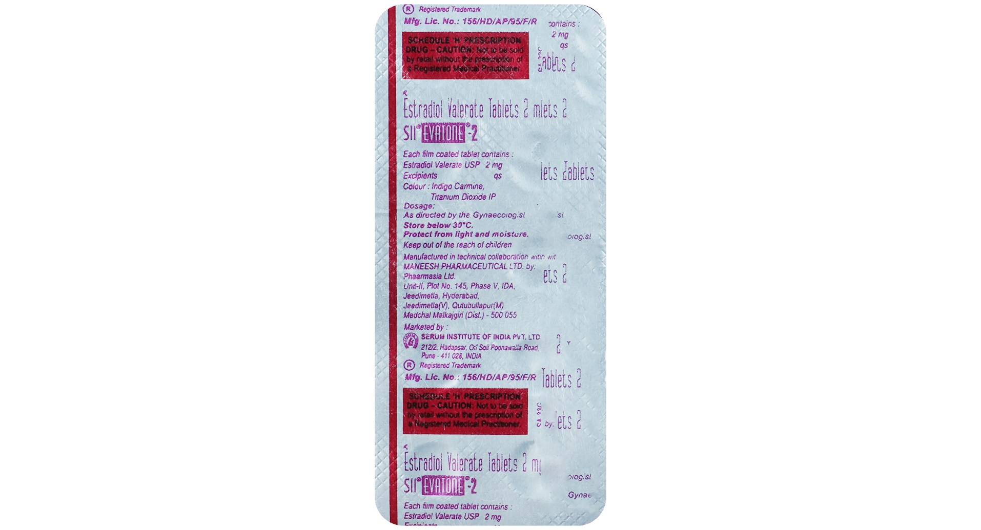 Evatone 2mg Tablet