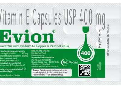 Evion 400mg Capsule