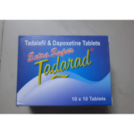 Extra Super Tadarad 20mg/100mg tablets box view 1