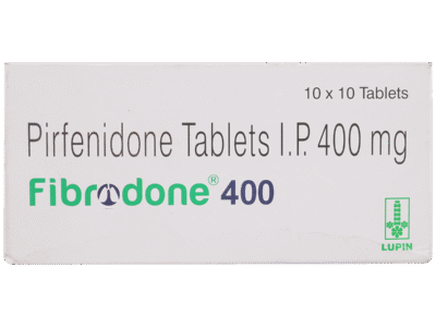 Fibrodone 400mg Tablet pack front