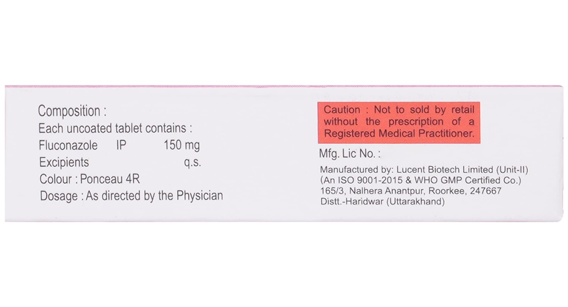 FCN 150mg Tablet