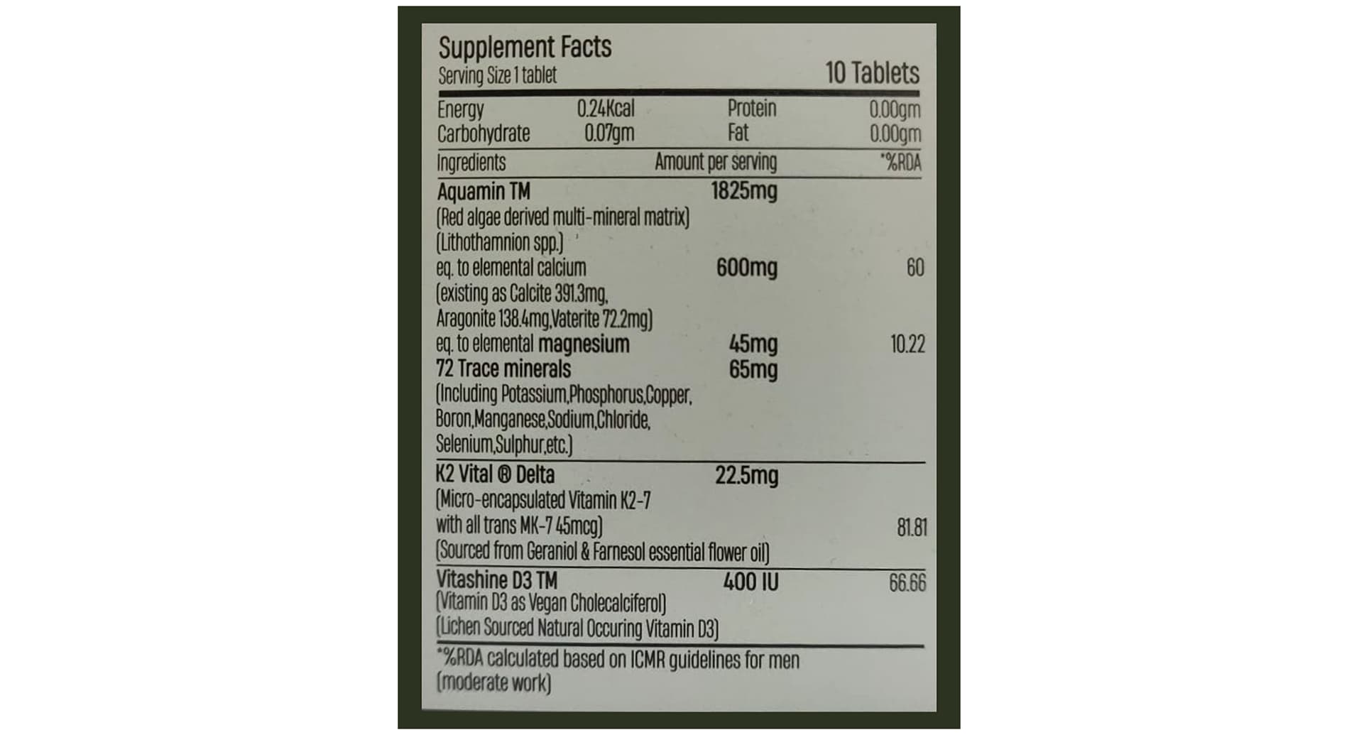 Femrical Aqua Chewable Tablet