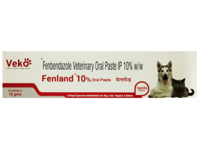 Fenland 10% Oral Pet Paste Vanilla