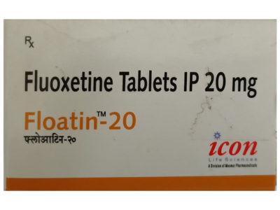Floatin Fluoxetine Tablet pack front view