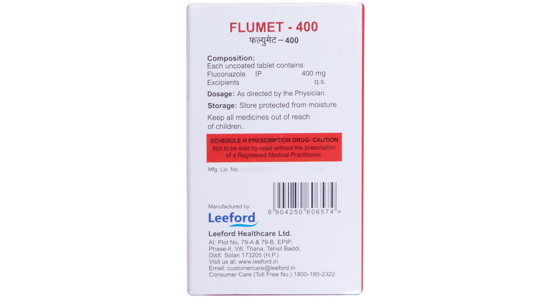 Flumet 400mg Tablet