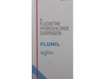 FLUnil Fluoxetine Oral Suspension pack side view