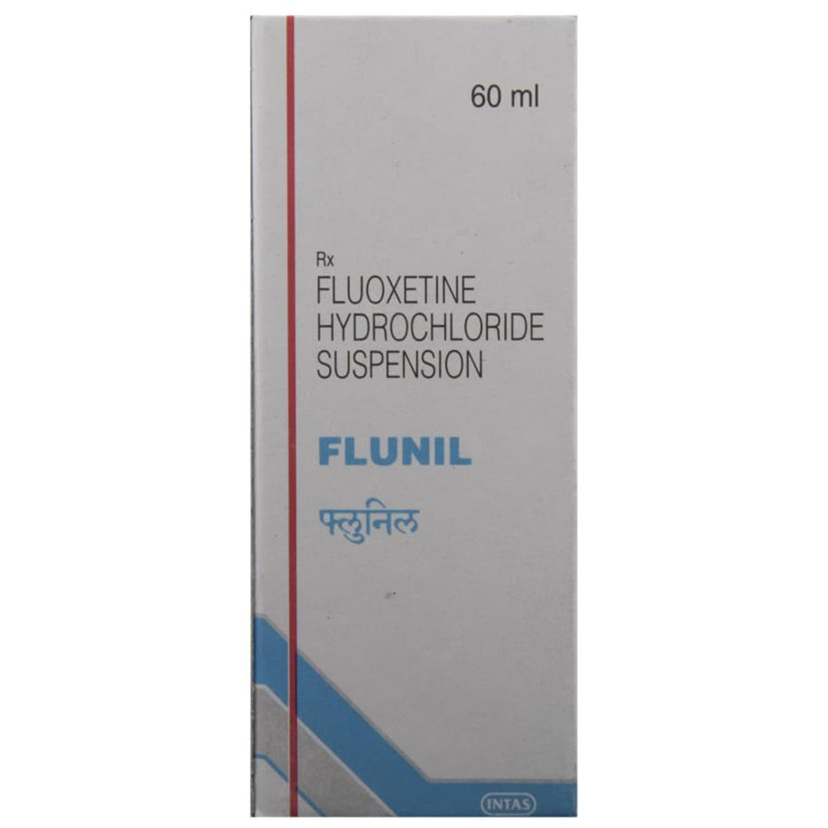 FLUnil Fluoxetine Oral Suspension pack side view