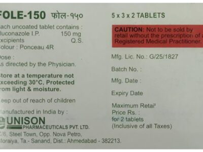 Fole 150mg Tablet