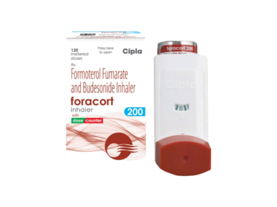 Foracort 200 Inhaler pack front view
