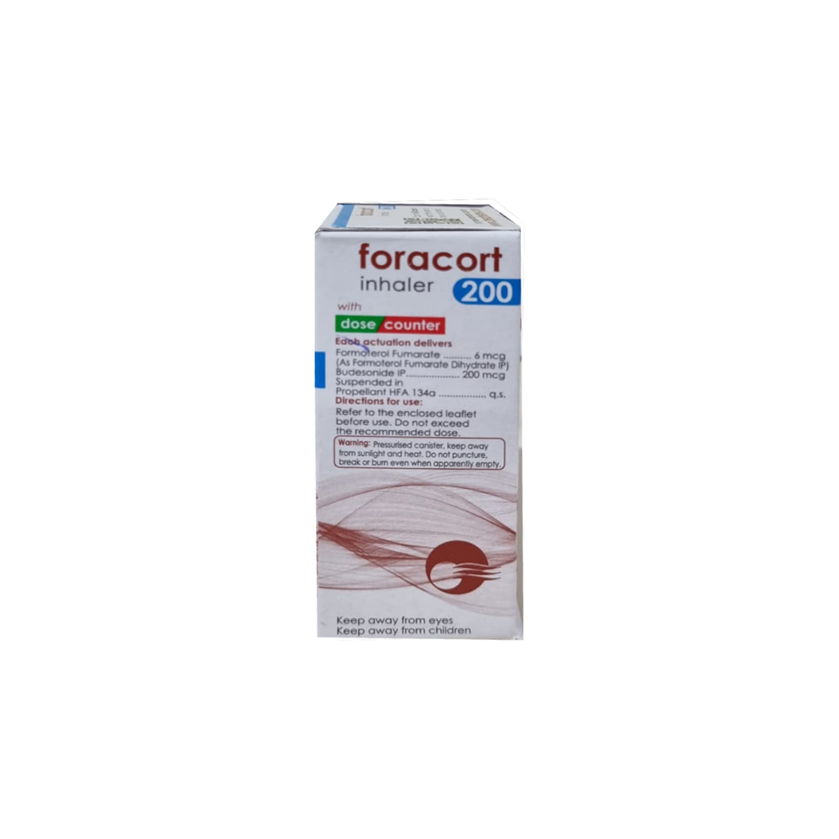 Foracort 200 Inhaler strip blister view