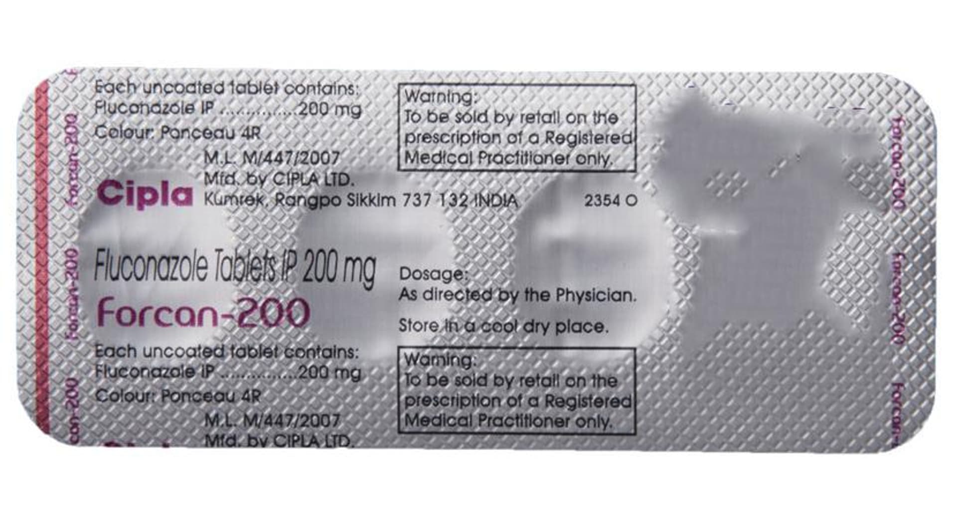 Forcan 200mg Tablet