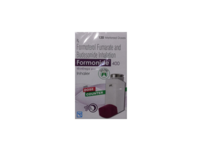 FORMOnide 400 Inhaler pack side view