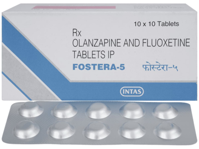 Fostera Fluoxetine 20mg Olanzapine 5mg Tablet pack front view