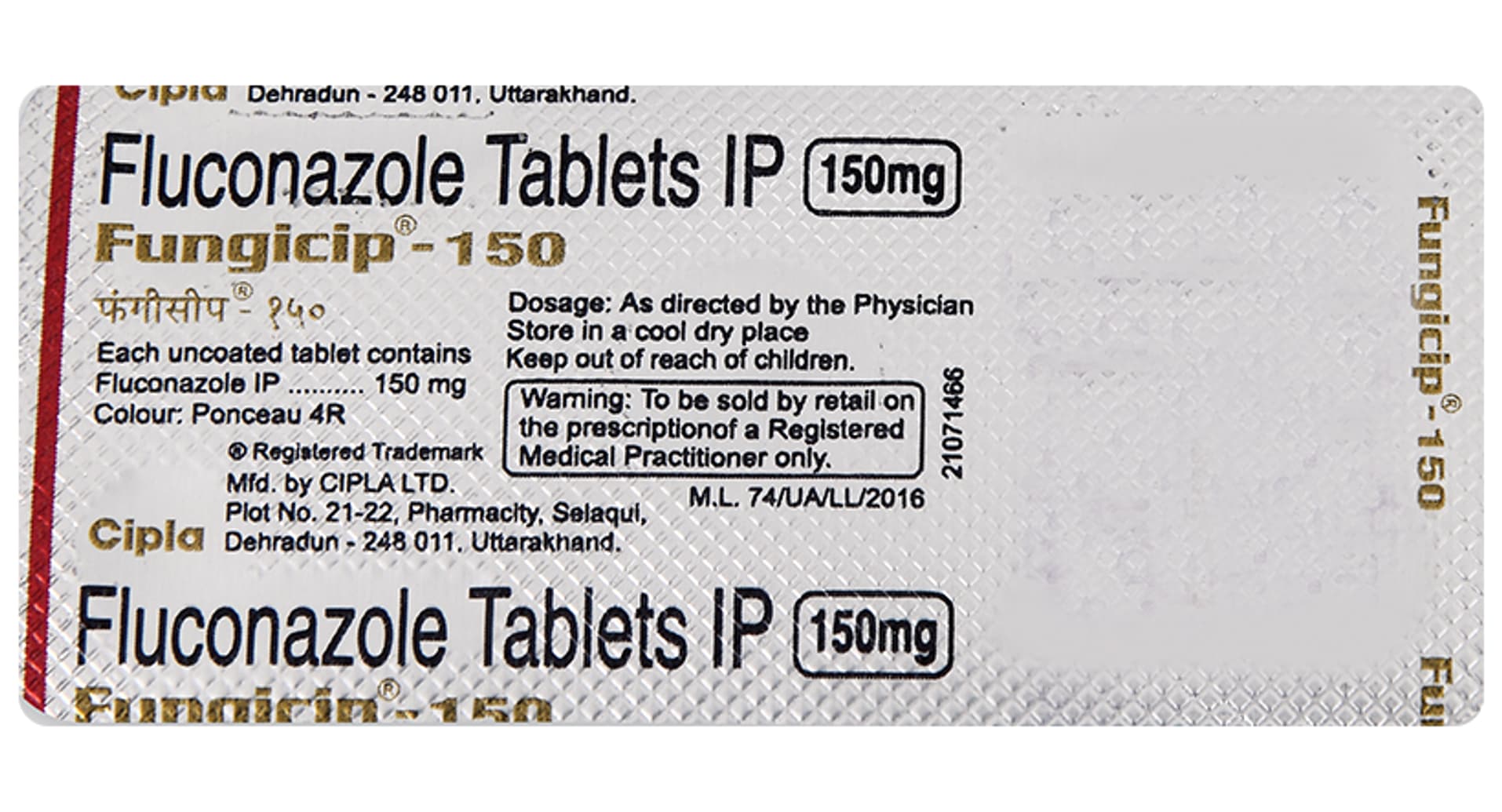 Fungicip 150mg Tablet