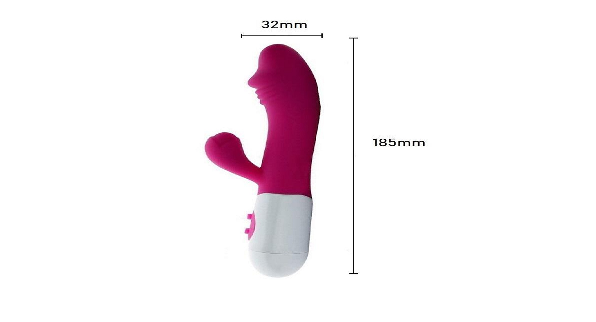 Gizmoswala Flexible G Spot Vibrator Massager Pink
