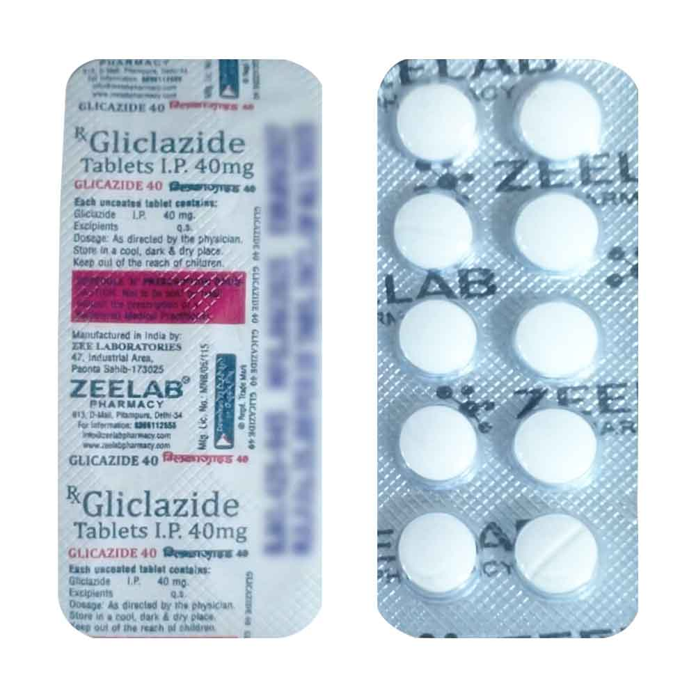 Glicazide 40mg Tablet