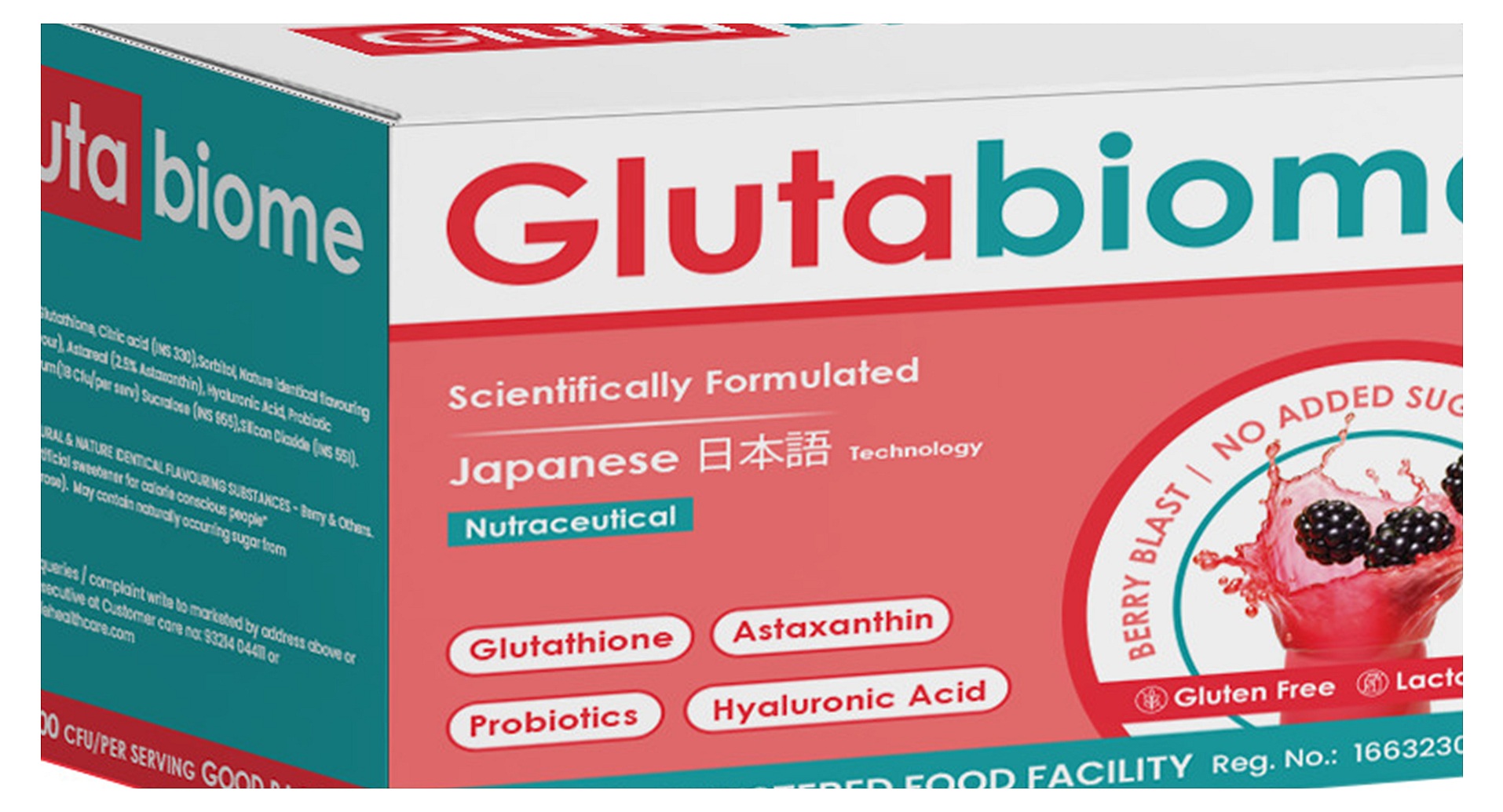 Glutabiome Glutathione Sachets