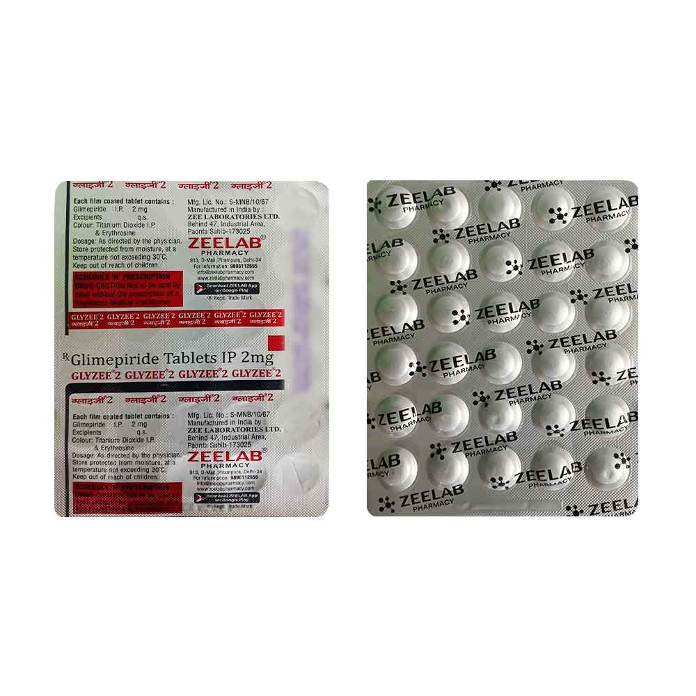 Glyzee 2mg Tablet