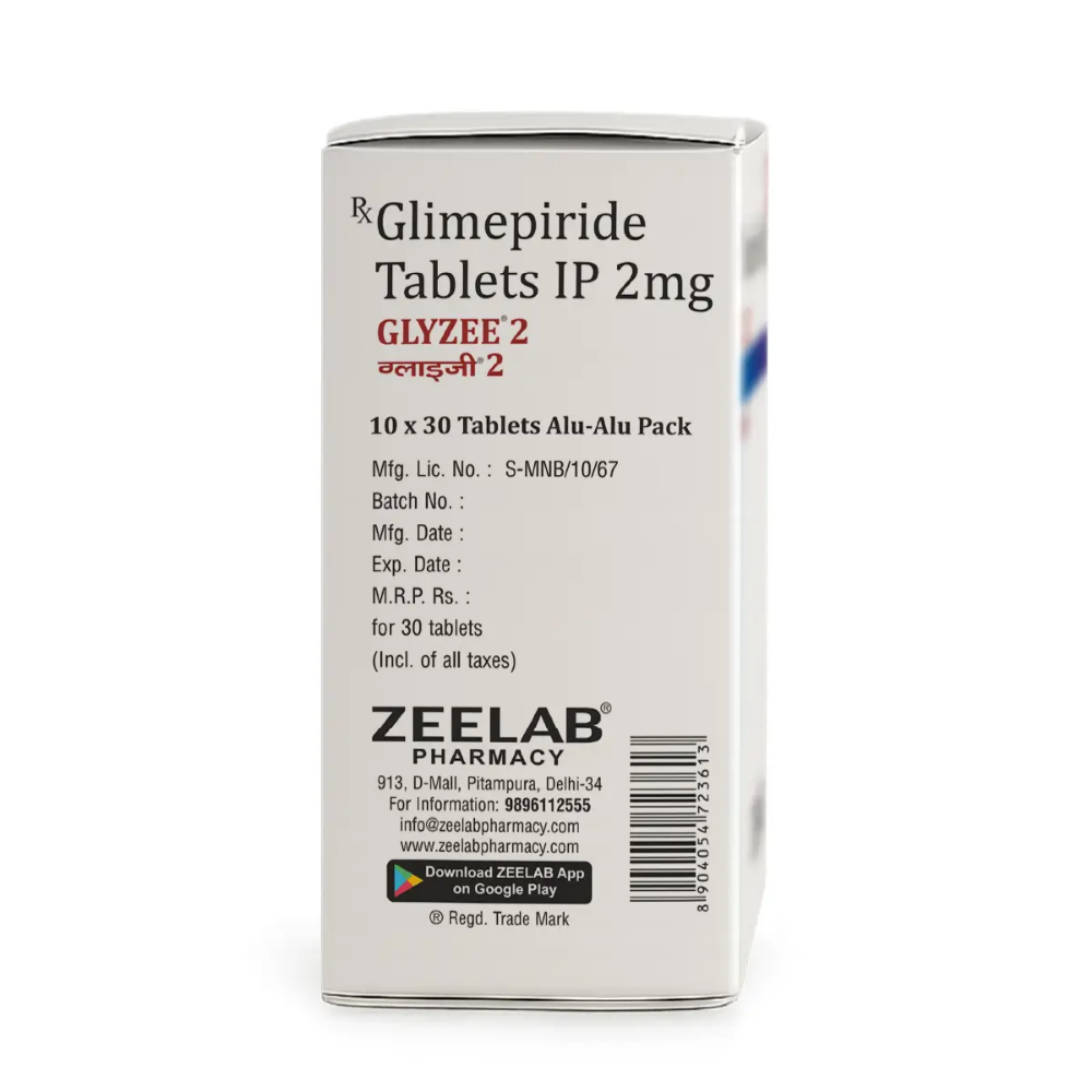 Glyzee 2mg Tablet