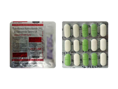 Glyzee M3 SR Forte Tablet