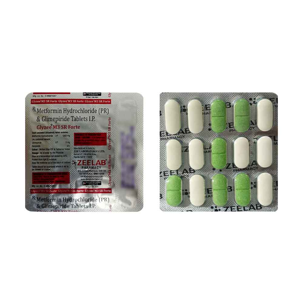 Glyzee M3 SR Forte Tablet