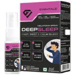 Gymvitals Deepsleep Melatonin 10mg Oral Spray bottle
