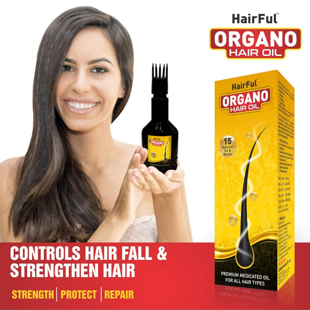HairFul Organo Hair Oil for Hair Growth