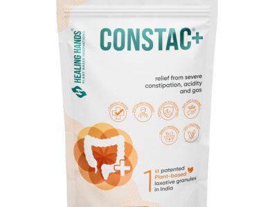Healing Hands Constac Plus Granules pack side view