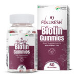 Healing Pharma Follikesh Biotin Gummies pack front view