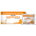 Healing Pharma Healing Electrolyte Z Oral Rehydration Salt with Zinc pack front view