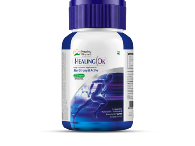 Healing Pharma Healing OK Multivitamin Tablets pack front view