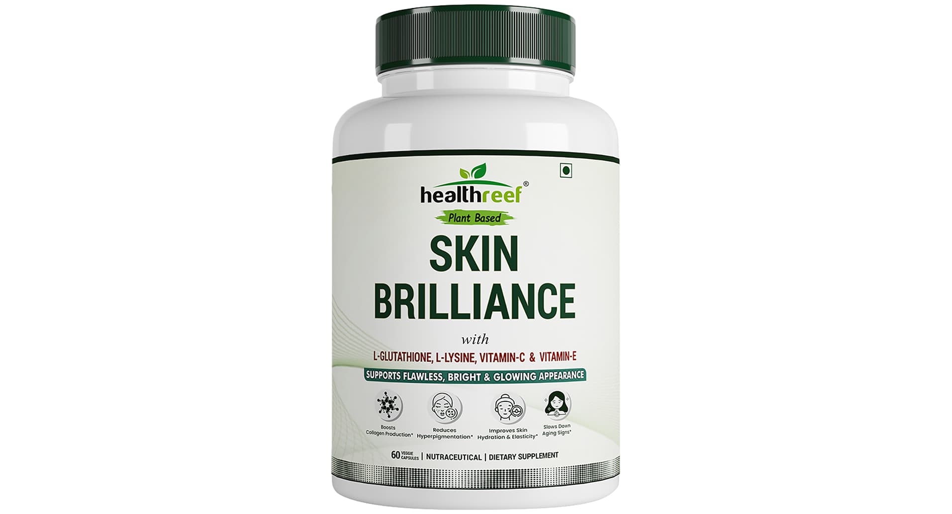 Healthreef Plant Based Skin Brilliance Veggie Capsule