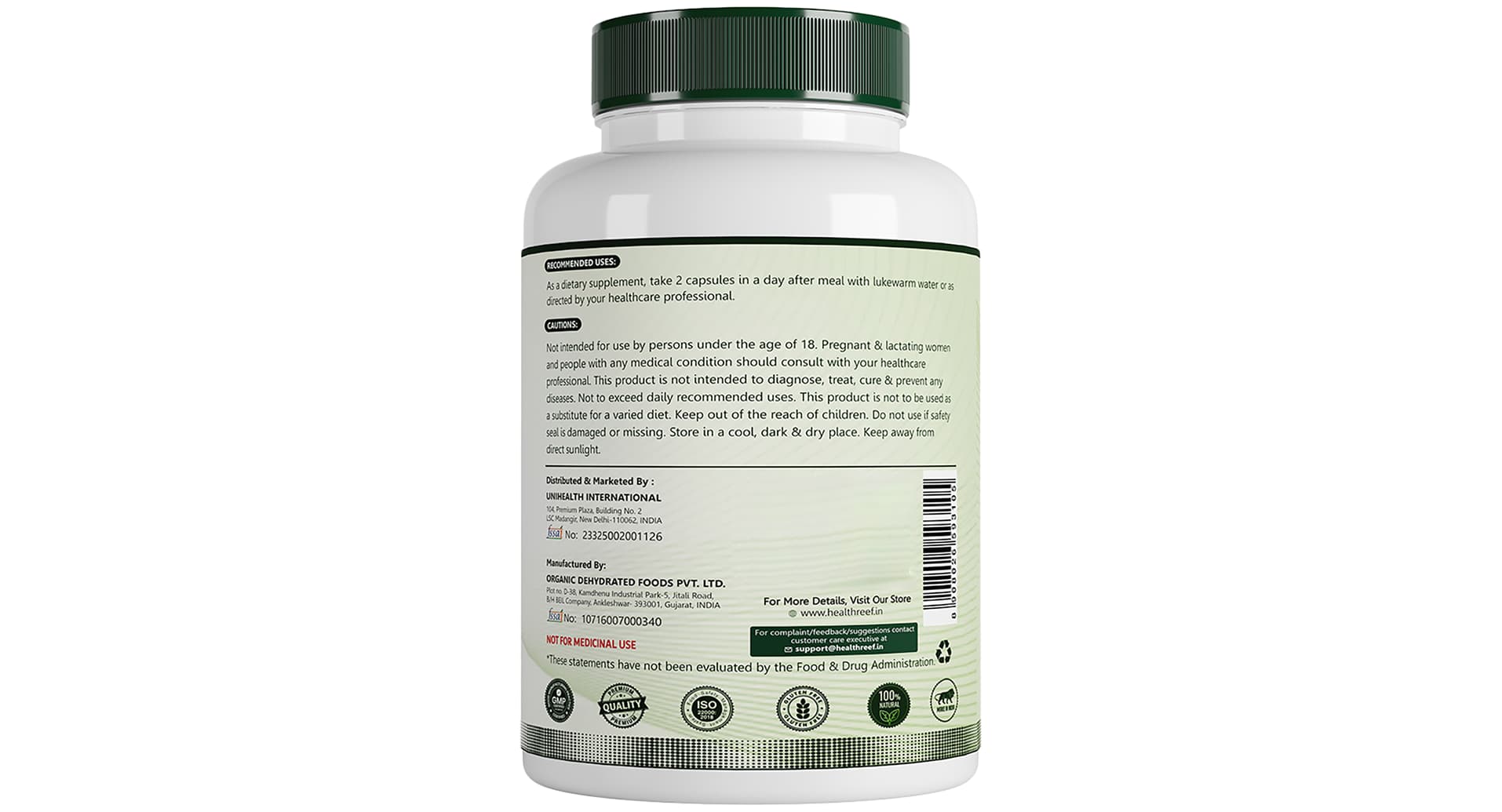 Healthreef Plant Based Skin Brilliance Veggie Capsule