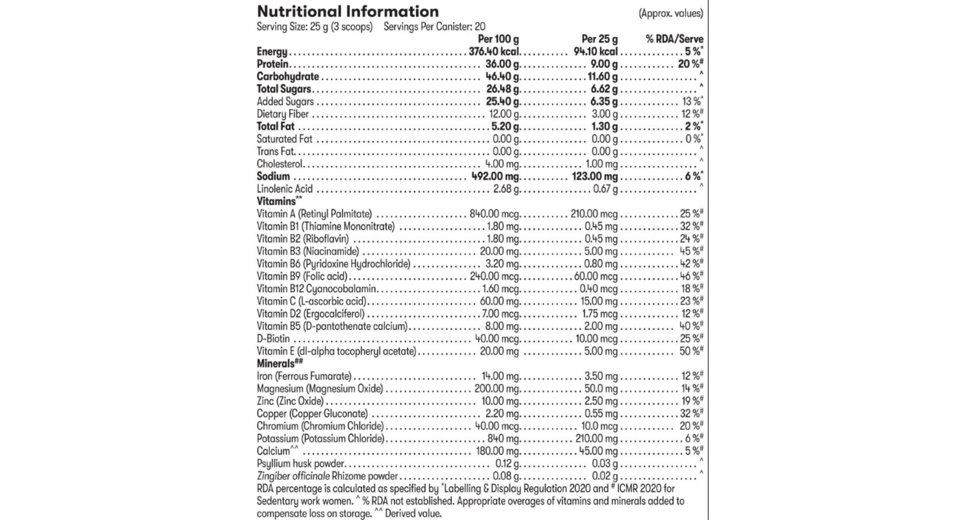 Herbalife Formula 1 Nutritional Shake Mix Dates Caramel