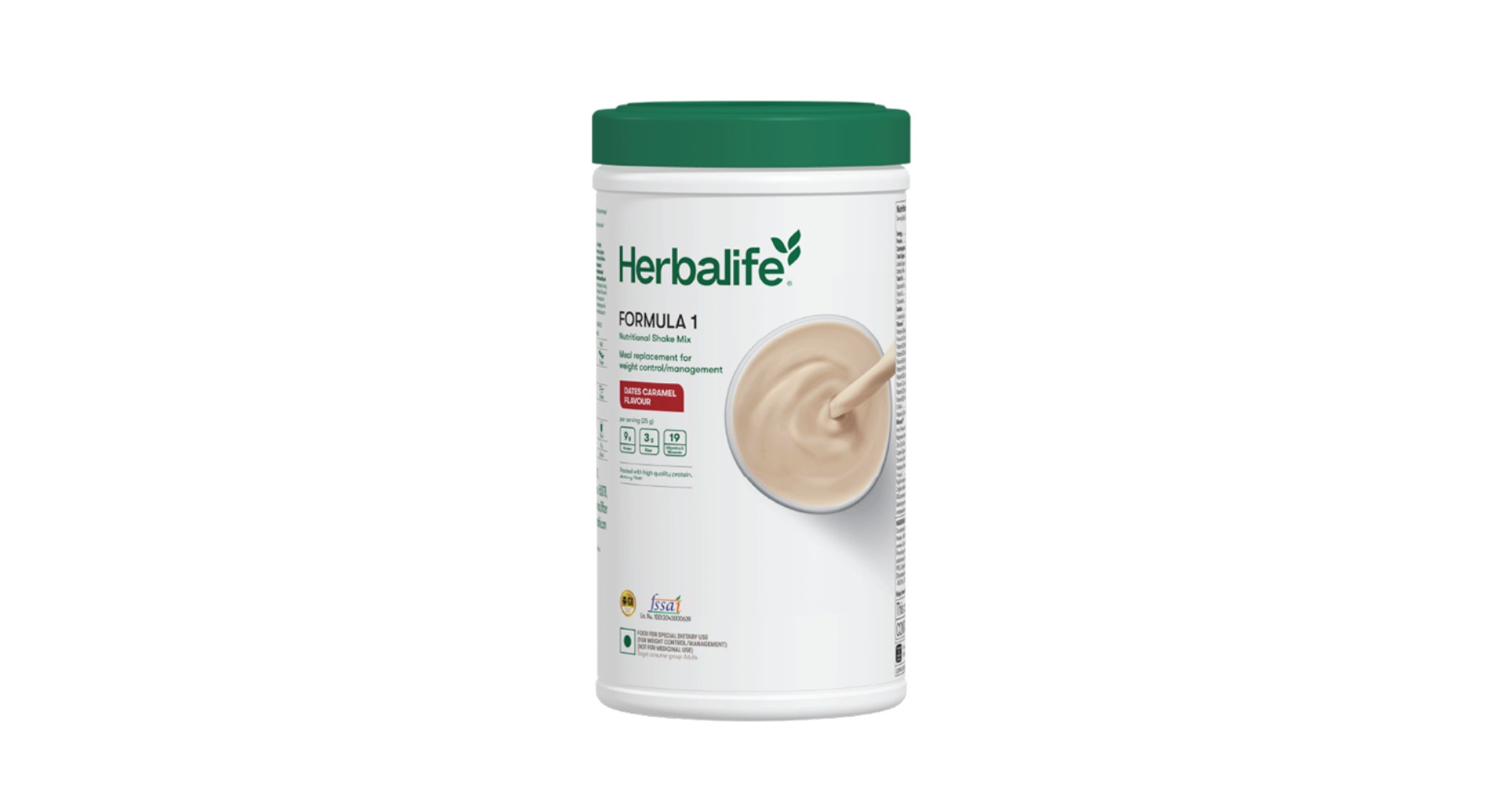 Herbalife Formula 1 Nutritional Shake Mix Dates Caramel
