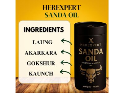 HEREXPERT Sanda Oil Ayurvedic Massage Oil