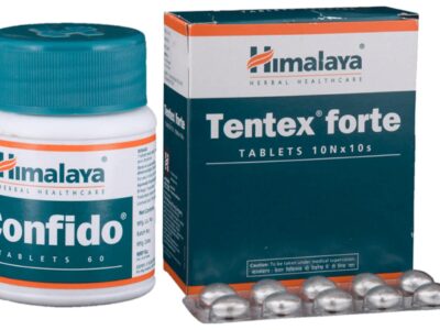 Himalaya Combo Pack of Confido Tablet and Tentex Forte Tablet