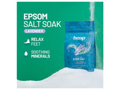 hoop Epsom Salt Lavender and Chamomile