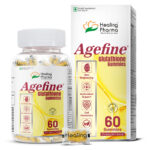 Healing Pharma Agefine Glutathione Gummies pack front view