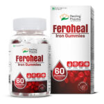Healing Pharma Feroheal Iron Gummies pack front view