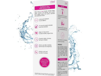 i-feel Gentle Intimate Wash for Women pack side view