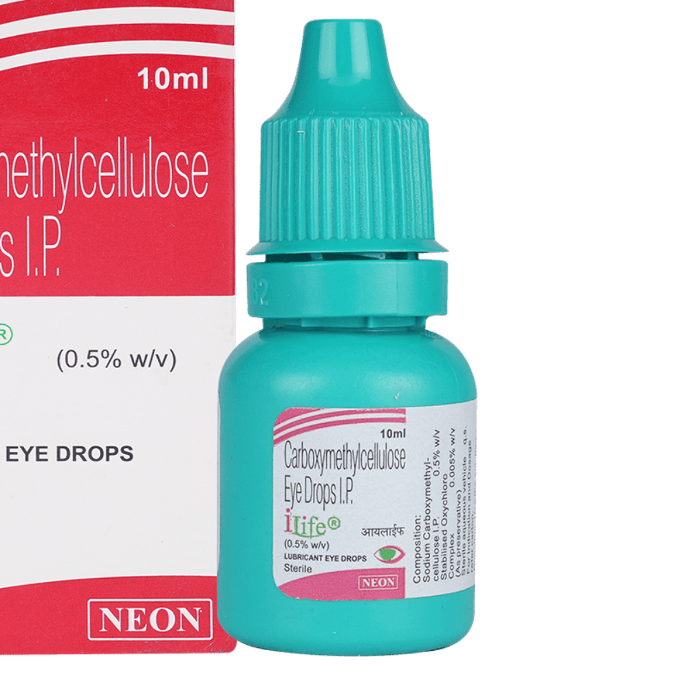Ilife 0.5% Eye Drop bottle label
