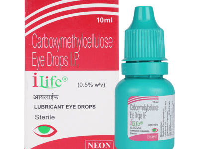 Ilife 0.5% Eye Drop box and bottle