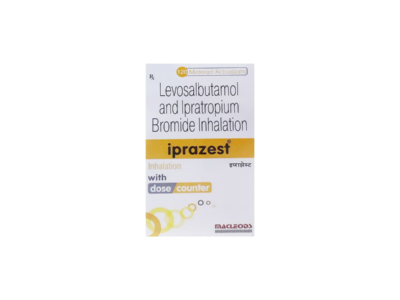 Iprazest Inhaler pack side view