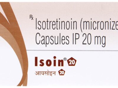 Isoin 20mg Capsule pack front view