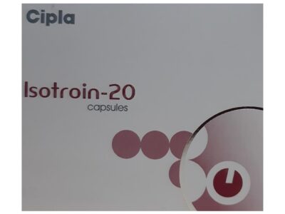 Isotroin 20mg Capsule Cipla box front